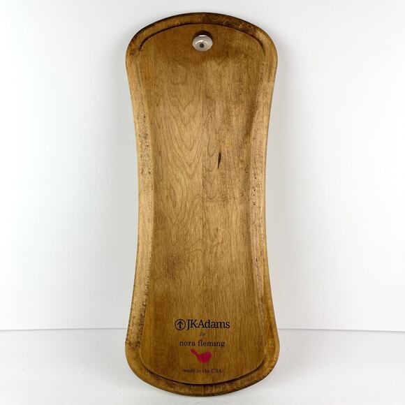 Nora Fleming Solid Wood Serving Cheese Board Made in USA - Picture 3 of 6